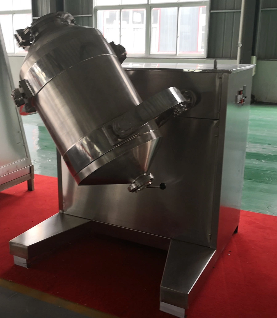 Three Dimensional Movement Mixer / Mixing Machine / 3D Dry Powder Food Mixing Machine