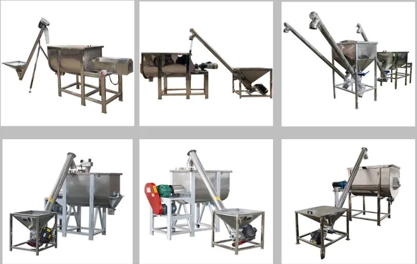 200kg Stainless Steel 304 High Quality Spice Powder Ribbon Mixer Mixing Machine