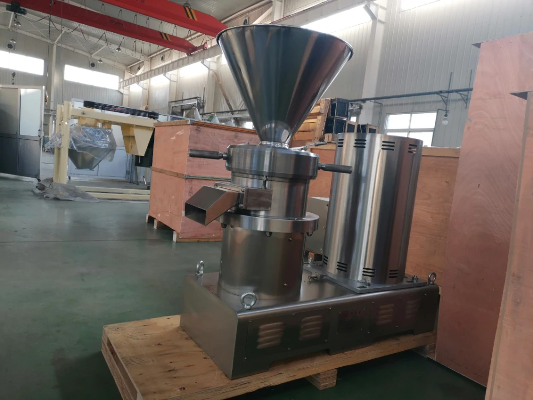 Automatic Rose Jam Grinder Penut Butter Pistachio Production Bean Paste Making Date Grinding Machine